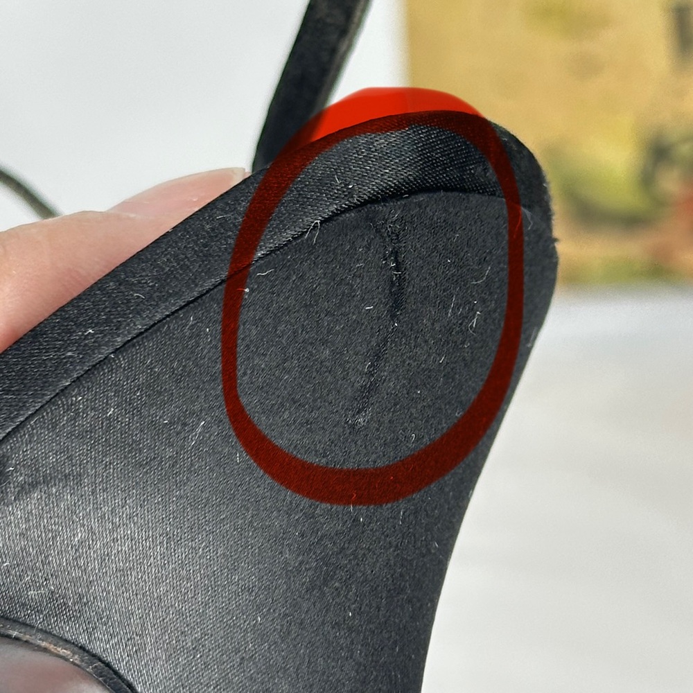 Liz Claiborne Ankle Strap Black Sandals Size 9 - Picture 14 of 14